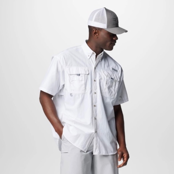 Columbia Other - BUY 2 ITEMS GET 1 FREE - Columbia PFG Bahama Omnishade White Shirt  Sz XL